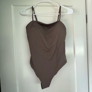 H&M | Brown Spaghetti Strap Bathing Suit | size M